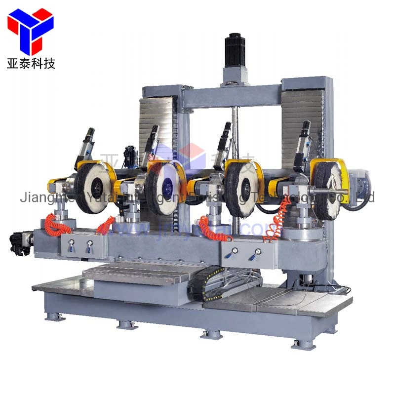 Automatic Zinc Aluminum Sanitary Faucet Buffing Machine Wheel Polishing Machine