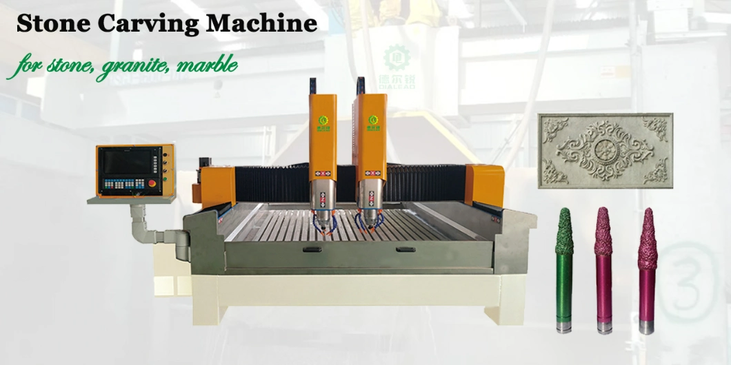 Dialead High Speed Stone CNC Router CNC Engraving Carving Milling Machine