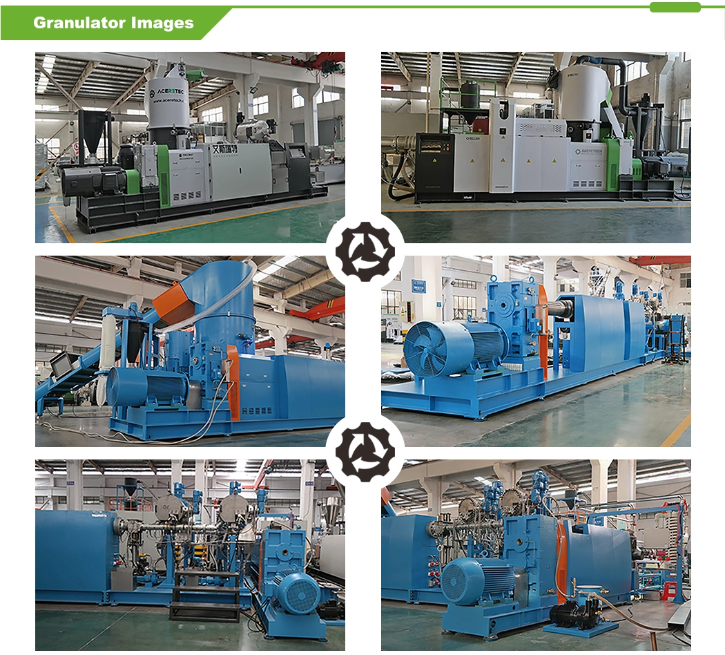 Dust Removal Used Waste Plastic Recycling Machine