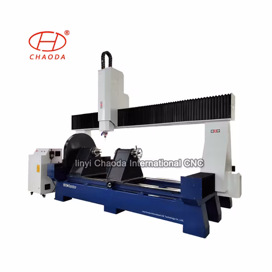 Automatic Stone Lathe Cutting Machine Profiling/Railing Granite/Marble Column