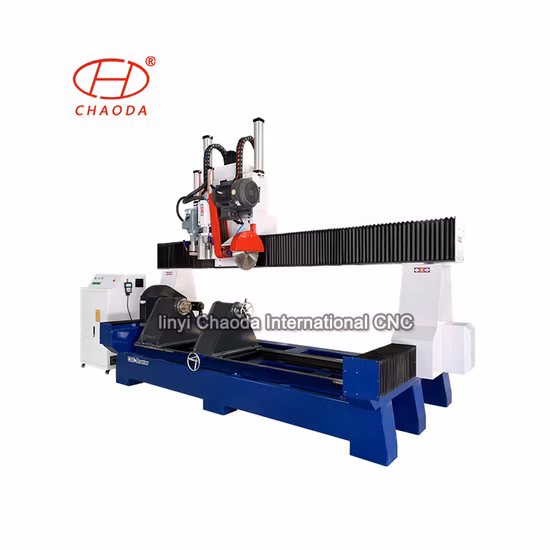 Automatic Stone Lathe Cutting Machine Profiling/Railing Granite/Marble Column