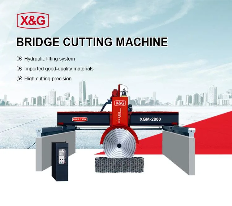 Xgm-2200/2500/2800/3200 High Quality Bridge Block Cutting Machine