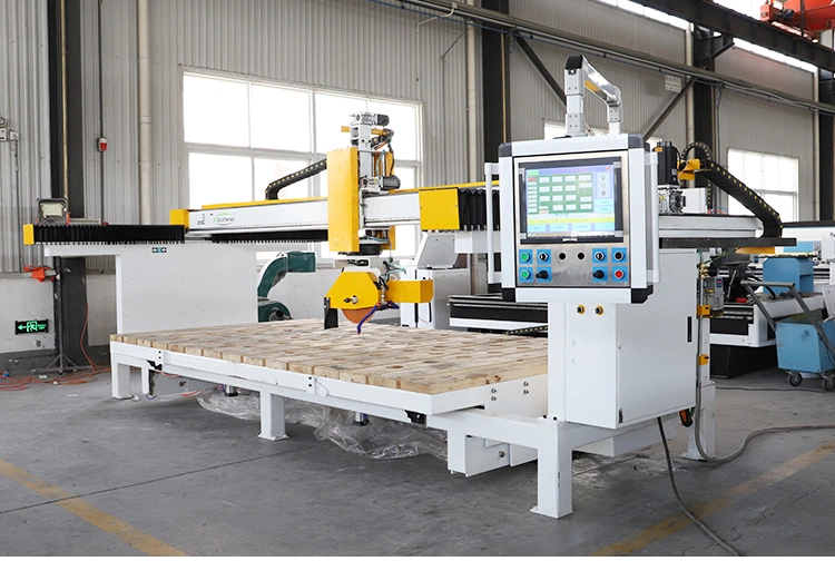 Quartz Slabs Cutting CNC Bridge Saw 3020 3220 5axis Marble Cutting Bridge Saw Price